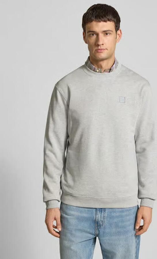Scotch & Soda Logo Sweatshirt Upgrade Stijlvol Grijs Katoen Gray Heren - Foto 10