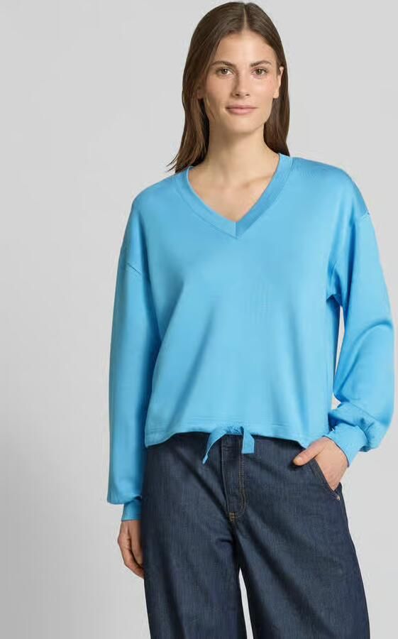 Scotch & Soda Sweatshirt met V-hals - Foto 3
