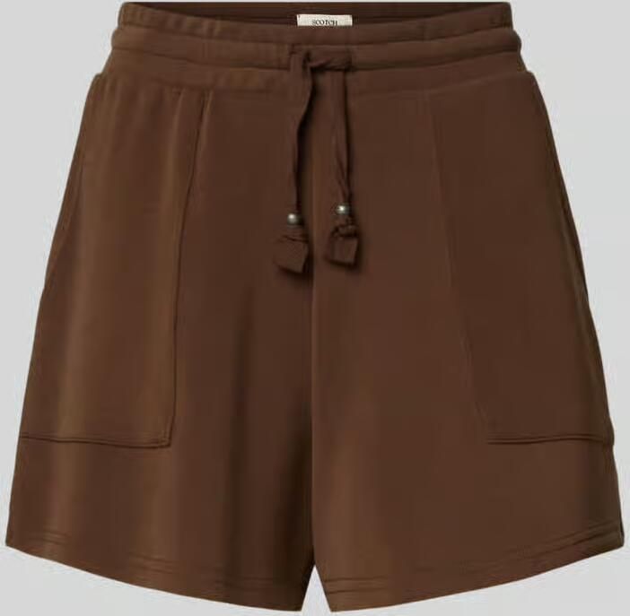 Scotch & Soda Sweatshorts met Zijzakken