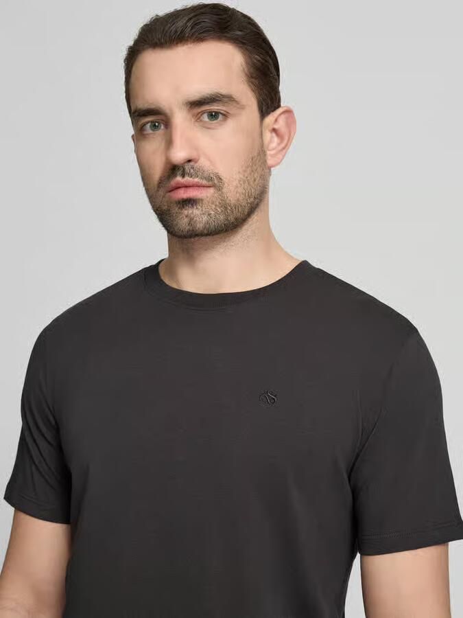 Scotch & Soda Polo Shirt Korte Mouw Scotch & Soda Core T-Shirt Zwart - Foto 2