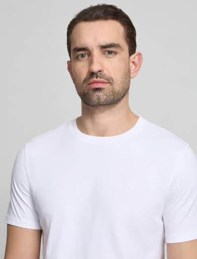 Scotch & Soda T-shirt Scotch & Soda Core T-Shirt Wit - Foto 2