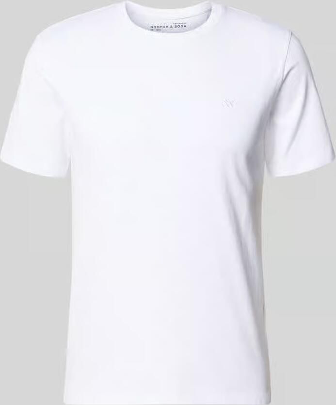 Scotch & Soda T-shirt Scotch & Soda Core T-Shirt Wit - Foto 4