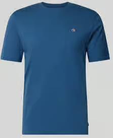 Scotch & Soda T-shirt met Labelstitching en Ronde hals