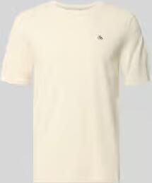Scotch & Soda T-shirt met Labelstitching en Ronde hals