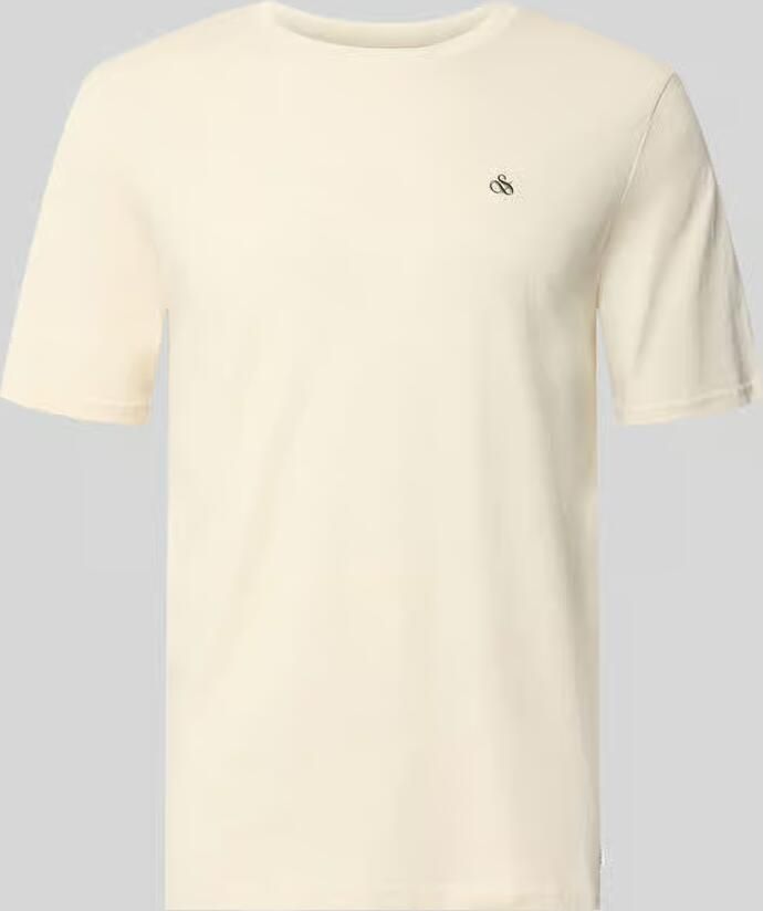 Scotch & Soda T-shirt met Labelstitching en Ronde hals - Foto 2