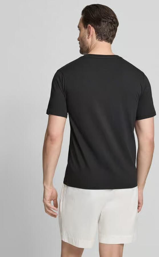 Scotch & Soda Polo Shirt Korte Mouw Scotch & Soda Core T-Shirt Zwart - Foto 4