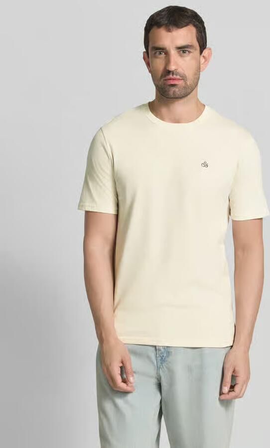 Scotch & Soda T-shirt met Labelstitching en Ronde hals - Foto 3