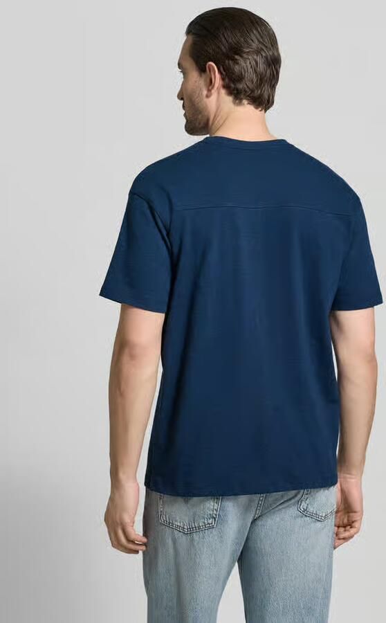 Scotch & Soda T-shirt met labelstitching - Foto 2