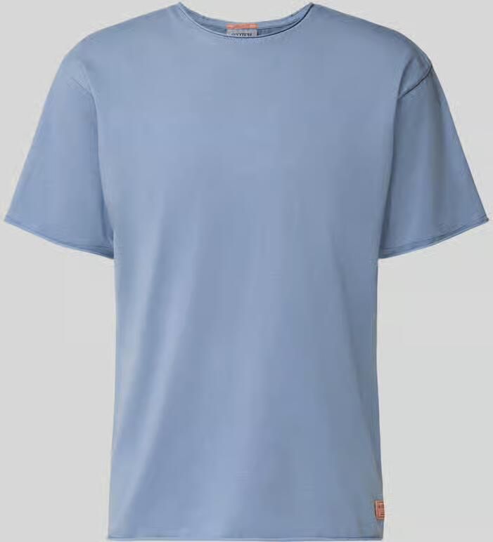 Scotch & Soda T-shirt met ronde hals en labeldetail - Foto 2