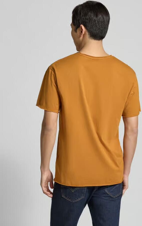 Scotch & Soda T-shirt met ronde hals en labeldetail - Foto 2