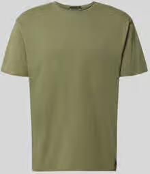 Scotch & Soda T-shirt met ronde hals en rolzoom