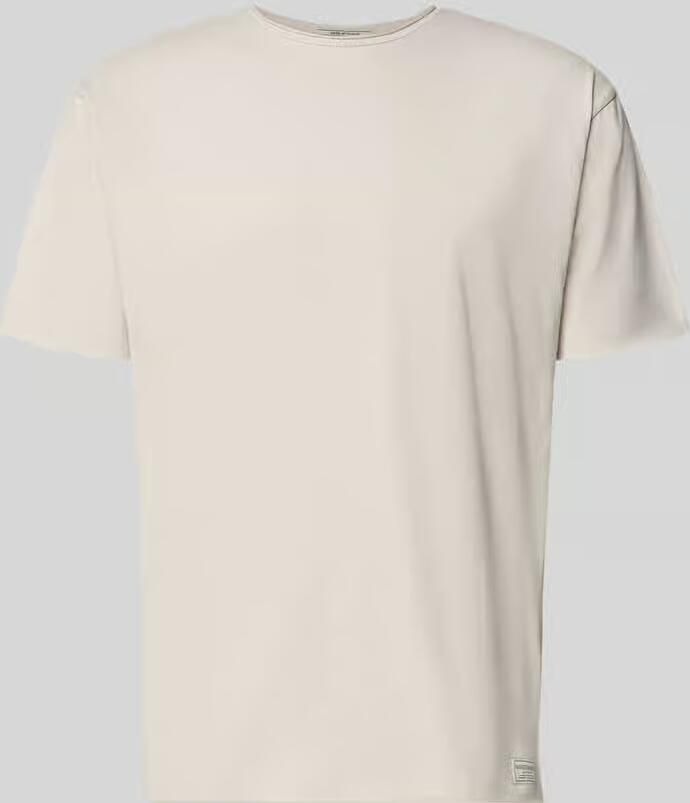 Scotch & Soda T-shirt met ronde hals en rolzoom - Foto 2
