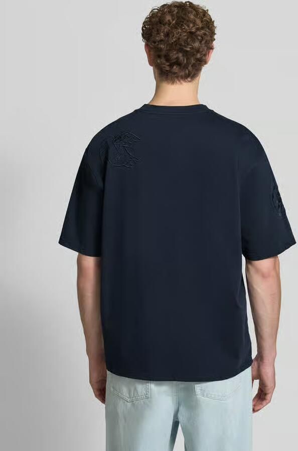 Scotch & Soda T-shirt met stitchings en ronde hals - Foto 2