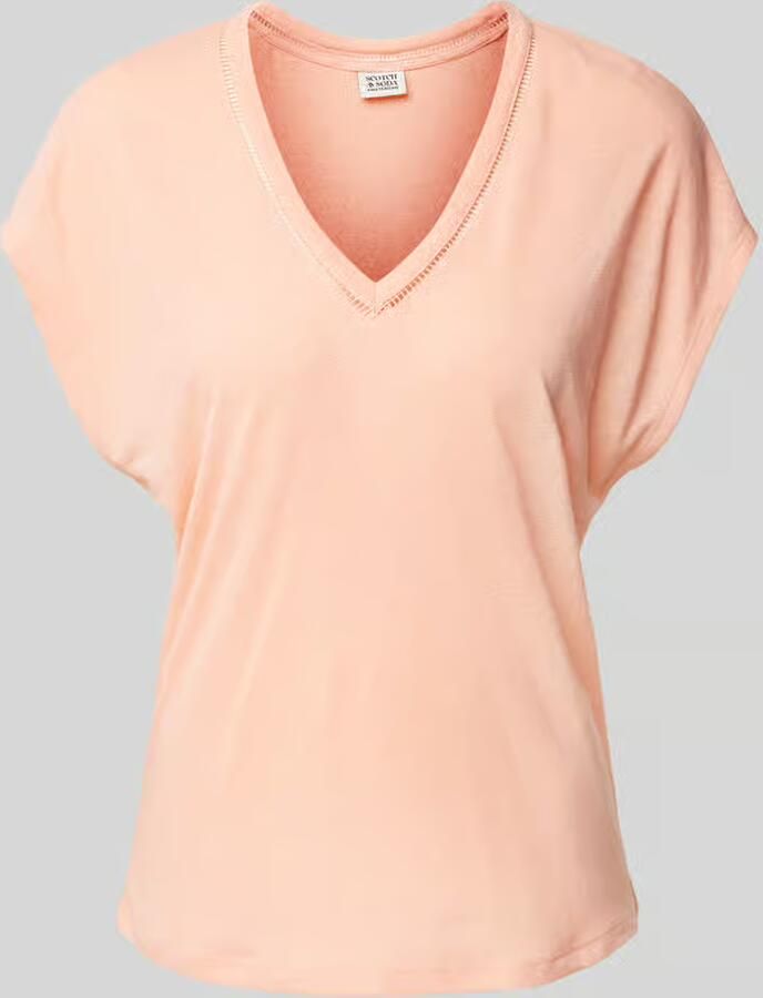 Scotch & Soda T-shirt met V-hals - Foto 2