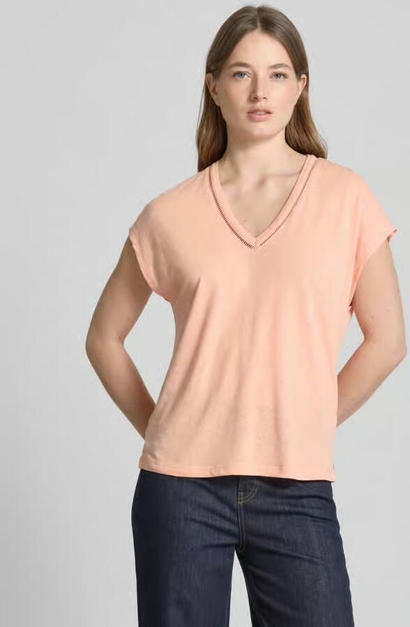 Scotch & Soda T-shirt met V-hals - Foto 3