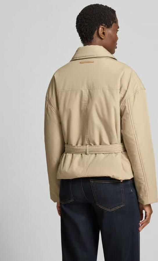 Scotch & Soda Trenchcoat van katoenmix
