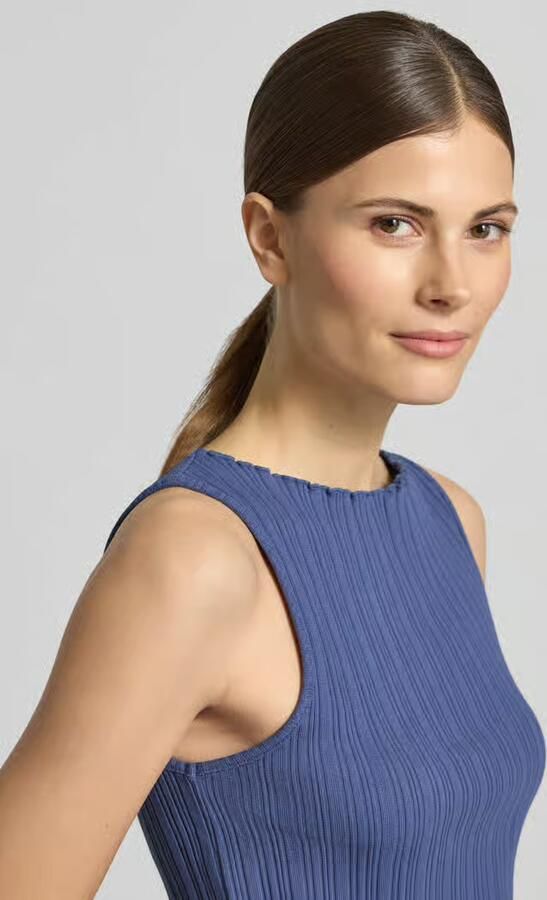 Scotch & Soda Tricottop met structuurpatroon en ronde hals