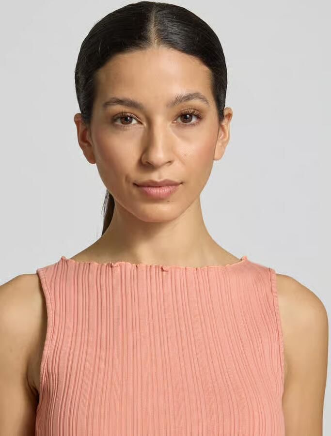Scotch & Soda Tricottop met structuurpatroon en ronde hals