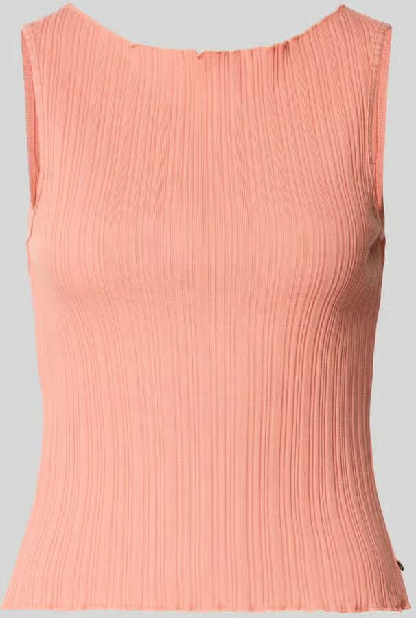 Scotch & Soda Tricottop met structuurpatroon en ronde hals - Foto 2