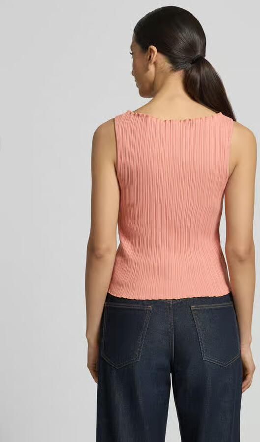 Scotch & Soda Tricottop met structuurpatroon en ronde hals - Foto 3