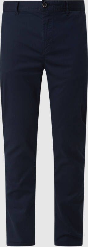 Scotch & Soda slim fit broek Mott met biologisch katoen night - Foto 4