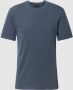 Scotch & Soda Donkerblauwe T-shirt Garment Dye Logo Embroidery Tee - Thumbnail 2
