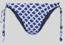Seafolly Bikinibroekje met vetersluiting aan de zijkant model 'MARSEILLE'