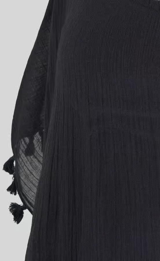 Seafolly Oversized kaftan met ronde hals