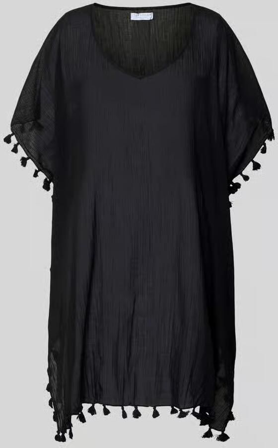 Seafolly Oversized kaftan met ronde hals - Foto 2