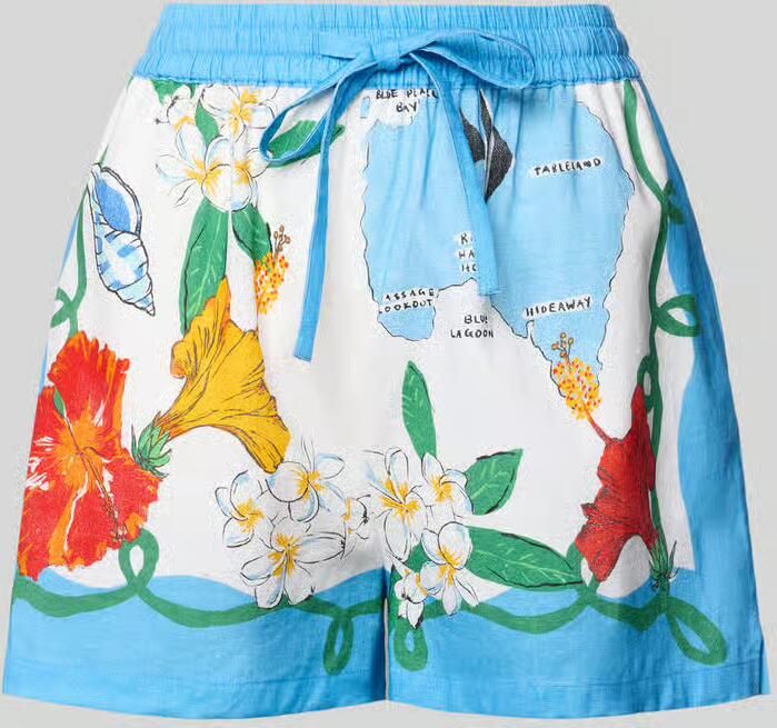 Seafolly Shorts van linnenmix - Foto 2