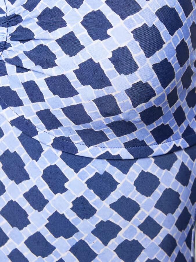 Seafolly slim fit badpak met siersteentjes model 'Marseille'