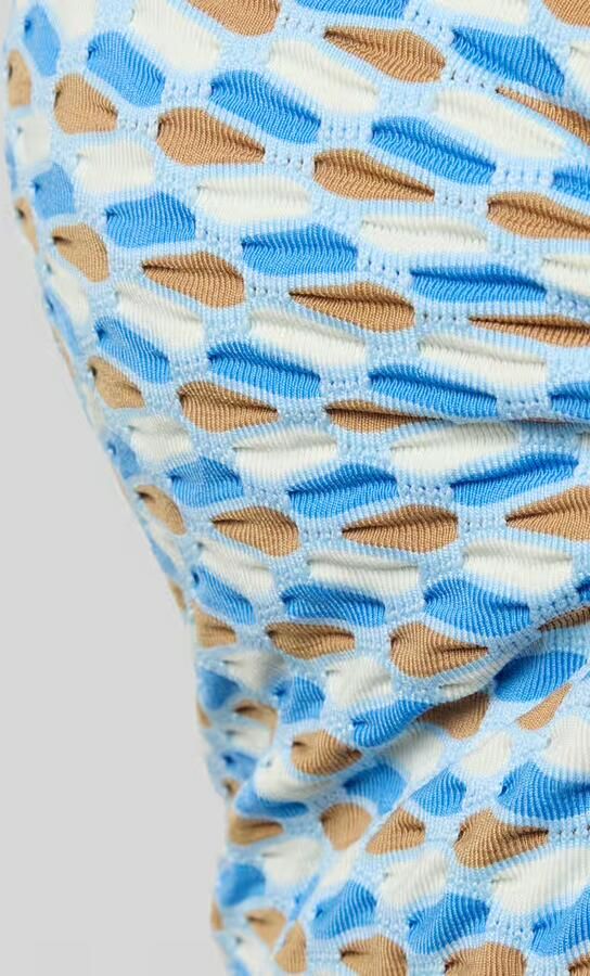 Seafolly Slim fit badpak met structuurpatroon model 'Mala'