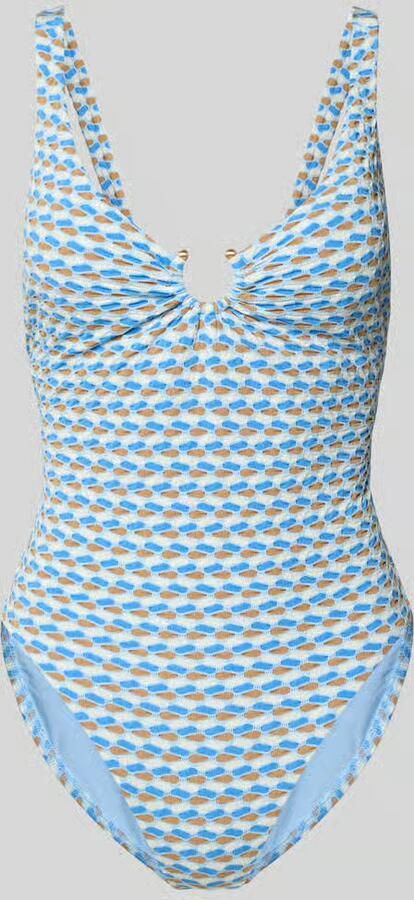 Seafolly Slim fit badpak met structuurpatroon model 'Mala' - Foto 2