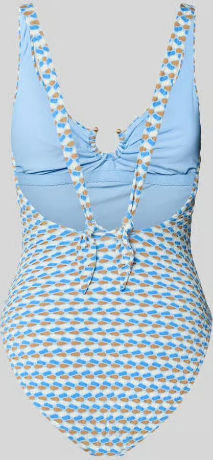 Seafolly Slim fit badpak met structuurpatroon model 'Mala' - Foto 2