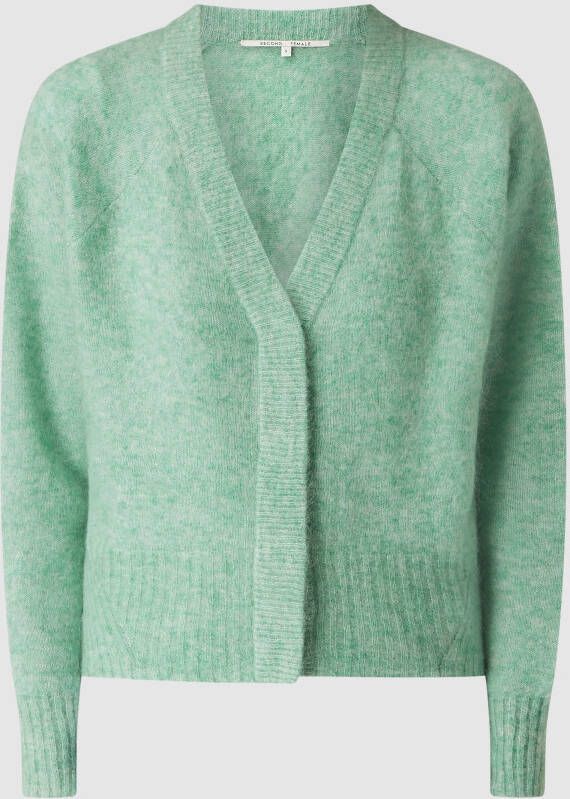 Second Female Boxy fit cardigan van mohairmix model 'Brooke'