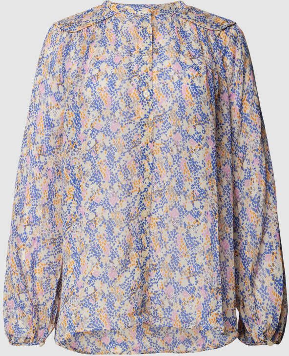 Second Female Overhemdblouse met all-over motief