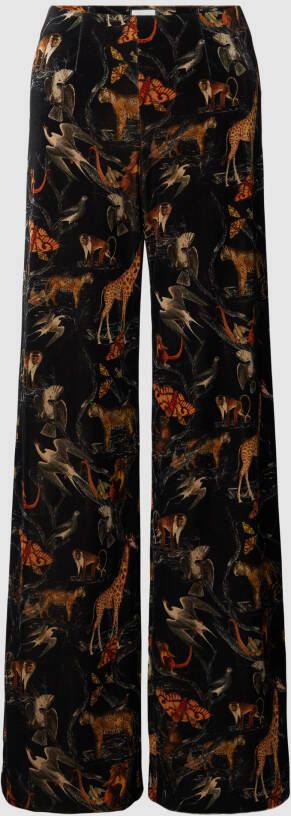SEDUCTIVE Broek met all-over motief model 'KIMBERLY'