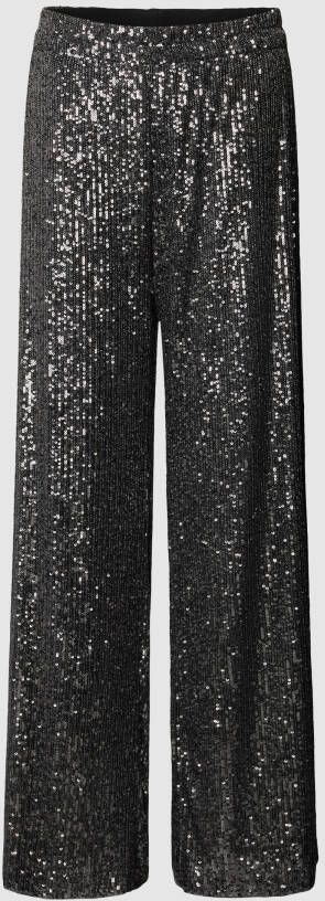 SEDUCTIVE Broek met pailletten model 'RIS'