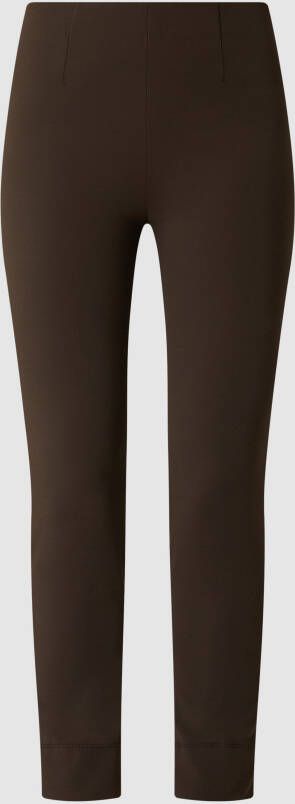 SEDUCTIVE Slim fit stoffen broek in verkorte pasvorm model 'SABRINA'