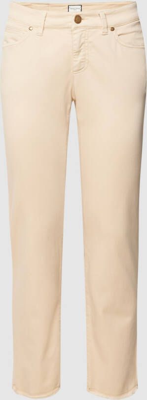 SEDUCTIVE Jeans met gerafelde pijpboorden model 'CLAIRE CROPPED'