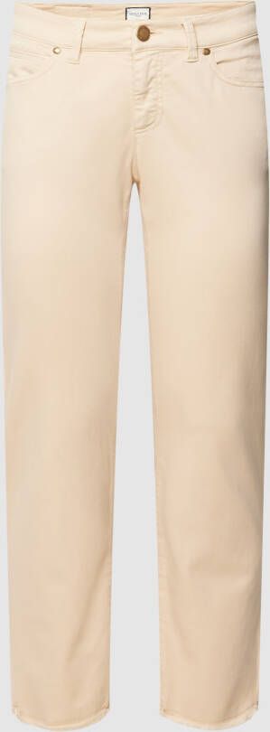 SEDUCTIVE Jeans met gerafelde pijpboorden model 'CLAIRE CROPPED'