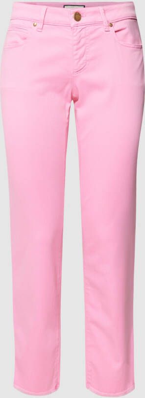 SEDUCTIVE Jeans met gerafelde pijpboorden model 'CLAIRE CROPPED'