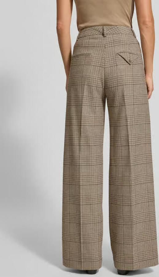 SEDUCTIVE Broek met persplooien model 'SHILOH'