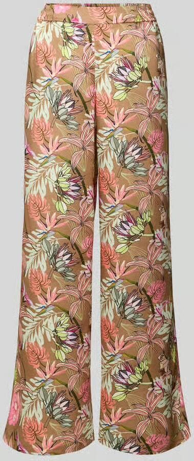 SEDUCTIVE Broek van satijn in all-over look model 'ROSANNE' - Foto 2