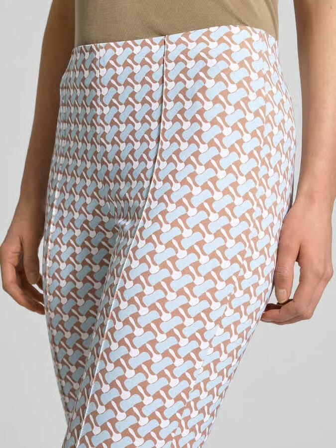 SEDUCTIVE Capribroek met stretchgehalte in verkorte pasvorm