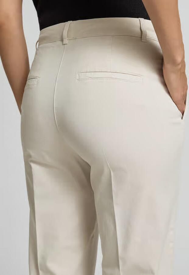 SEDUCTIVE Flared cut broek met persplooien model 'MINESSE' - Foto 2