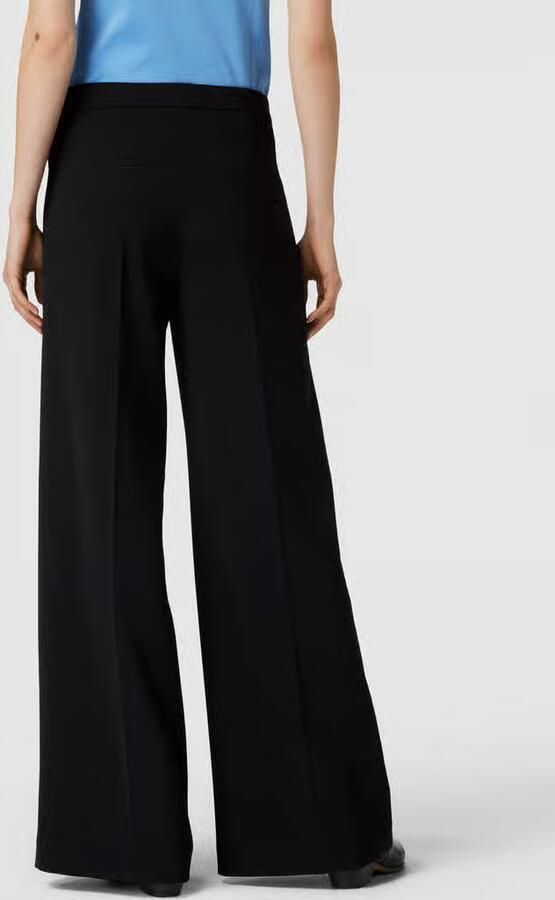 SEDUCTIVE Wide leg stoffen broek met knoopsluitingen model 'BRIDGET' - Foto 3