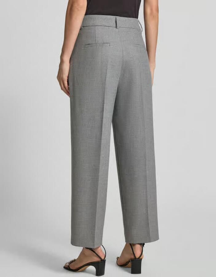 SEDUCTIVE Regular fit bandplooibroek met viscose met wol model 'SLOANNE' - Foto 2