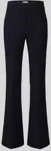 SEDUCTIVE Stoffen broek van viscosemix met persplooien model 'NANOU'