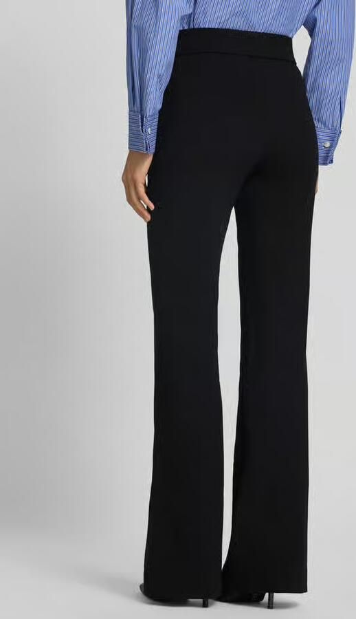 SEDUCTIVE Straight leg stoffen broek met elastische band model 'NANOU' - Foto 3